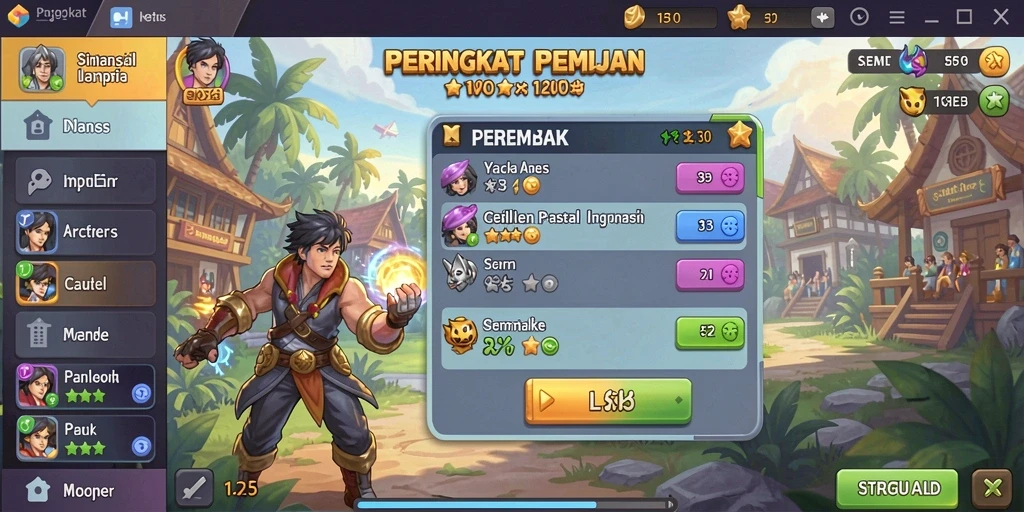 Tampilan antarmuka yang modern dan intuitif.