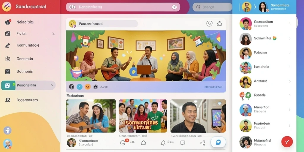Tampilan antarmuka yang menarik dan mudah digunakan.