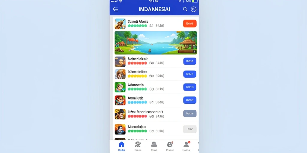 Tampilan antarmuka yang menarik dan mudah digunakan.