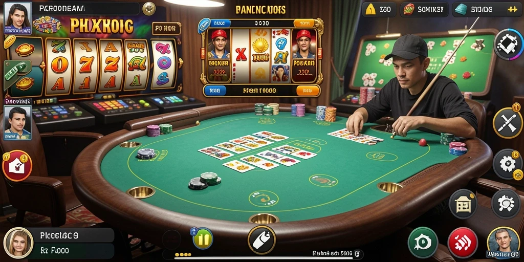Tampilan awal game yang menarik dan intuitif.