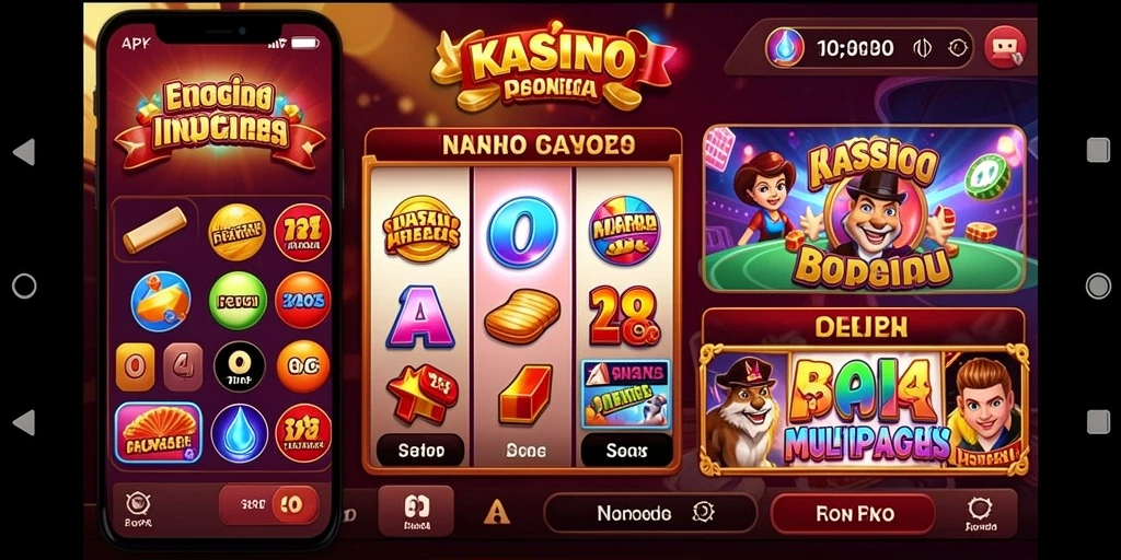 Tampilan awal aplikasi X168 yang menarik.